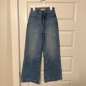 Rolla’s High Rise Wide Leg Women's Blue Jeans